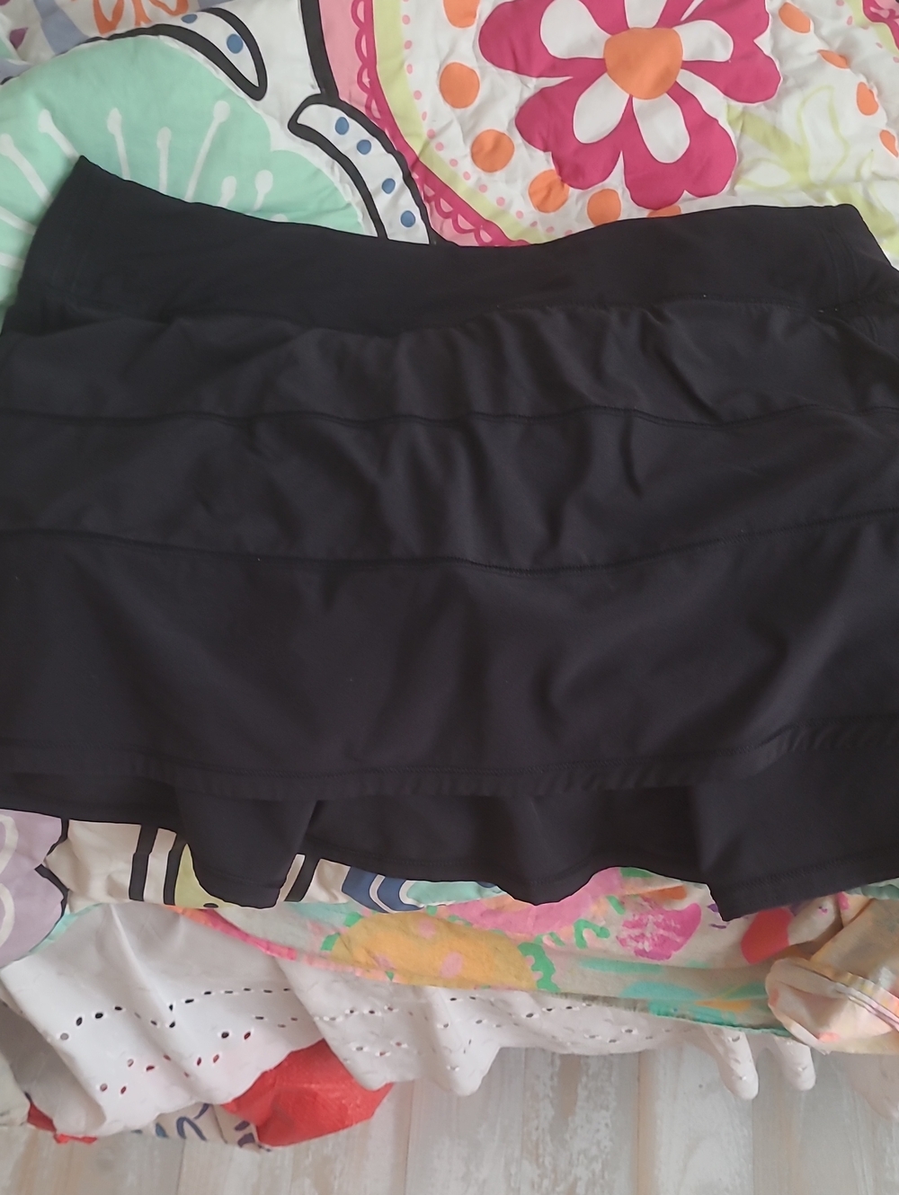 lululemon athletica Black Athletic Skirt